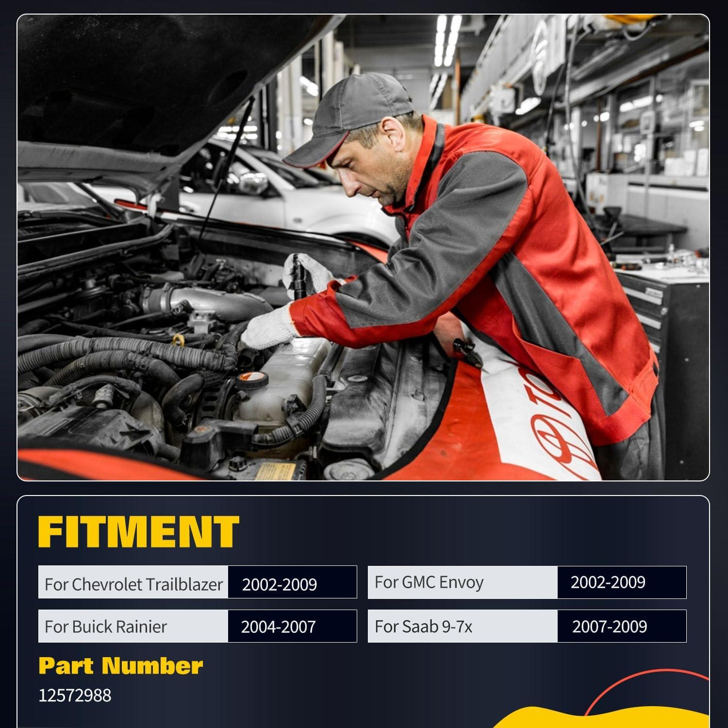 Carcasa de Termostato OCPTY para Chevy Trailblazer 2002-2009