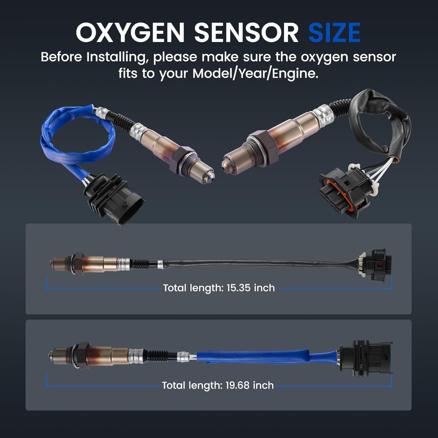 Sensor de Oxígeno SYKRSS 234-4528/234-4529 para Chevy Cruze 1.4L