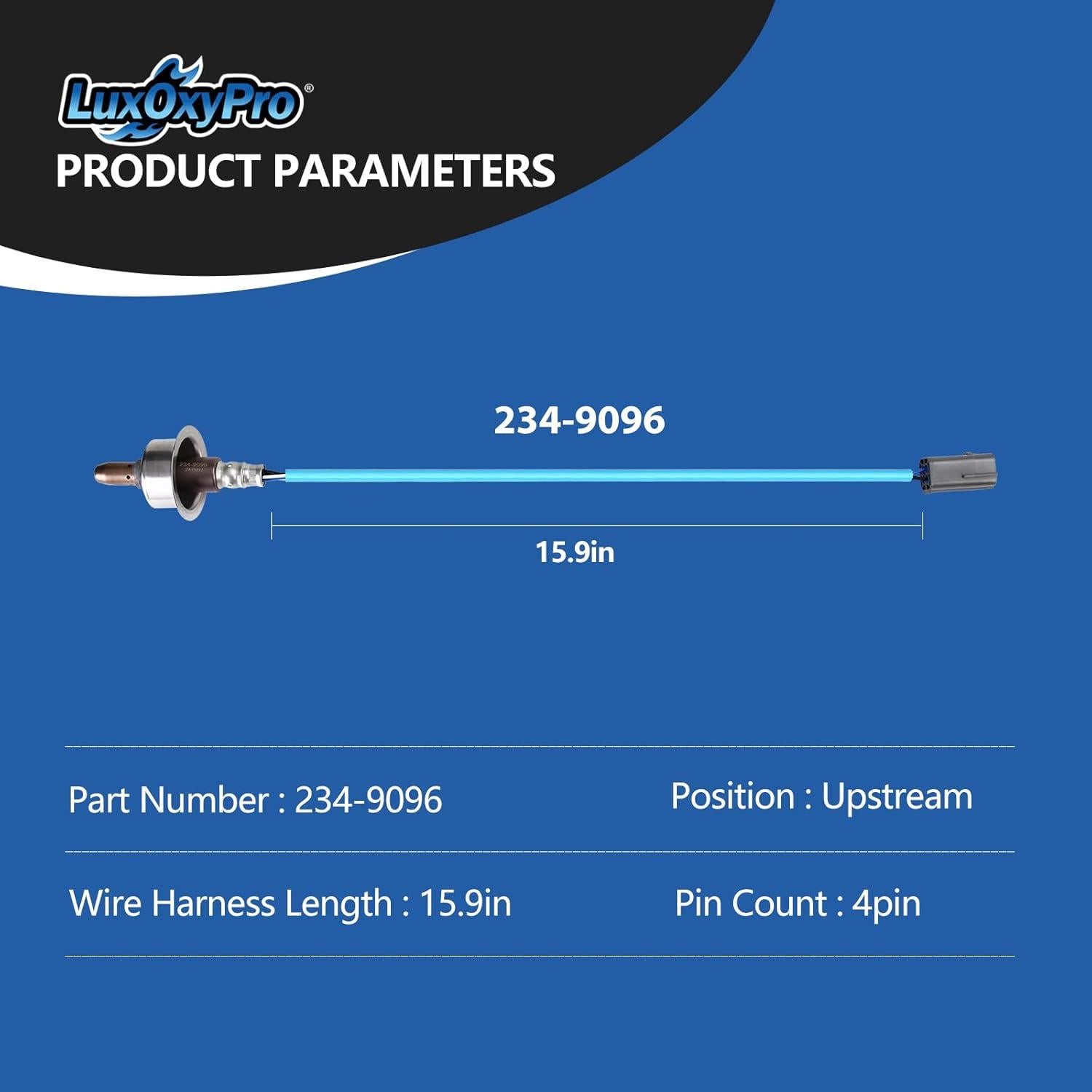 Sensor de Oxígeno LuxOxyPro para Nissan 1.8L y 3.5L 2010-2013