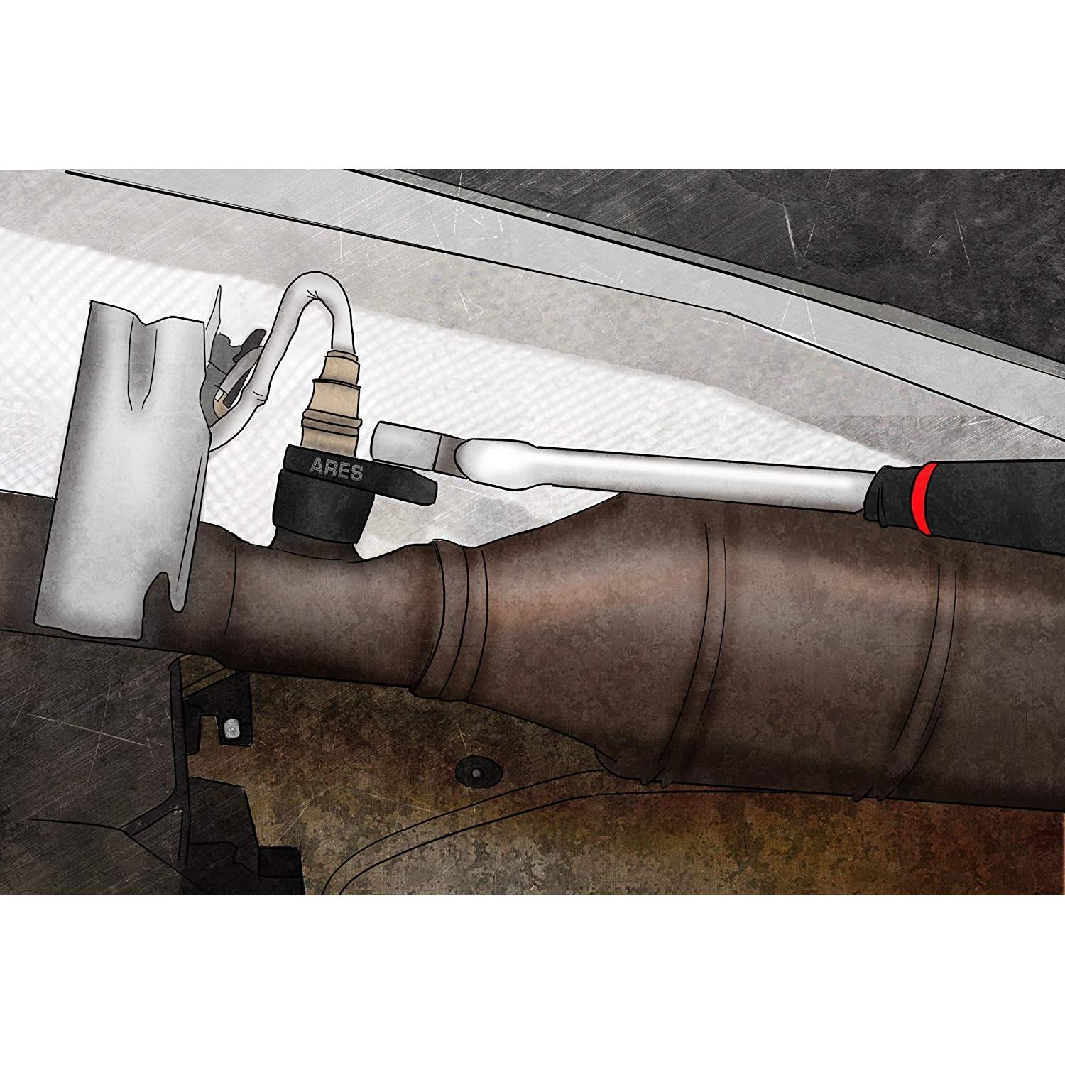 Socket de Sensor de Oxígeno Desplazado ARES 70039 3/8" (22mm)