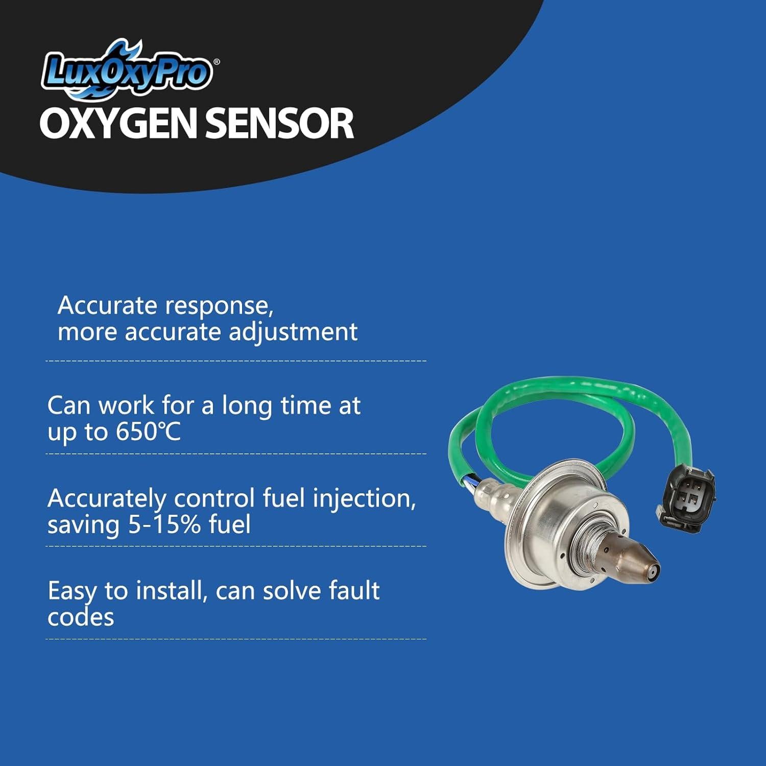 Sensor de Oxígeno O2 LuxOxyPro para Honda Accord CR-V 2.4L