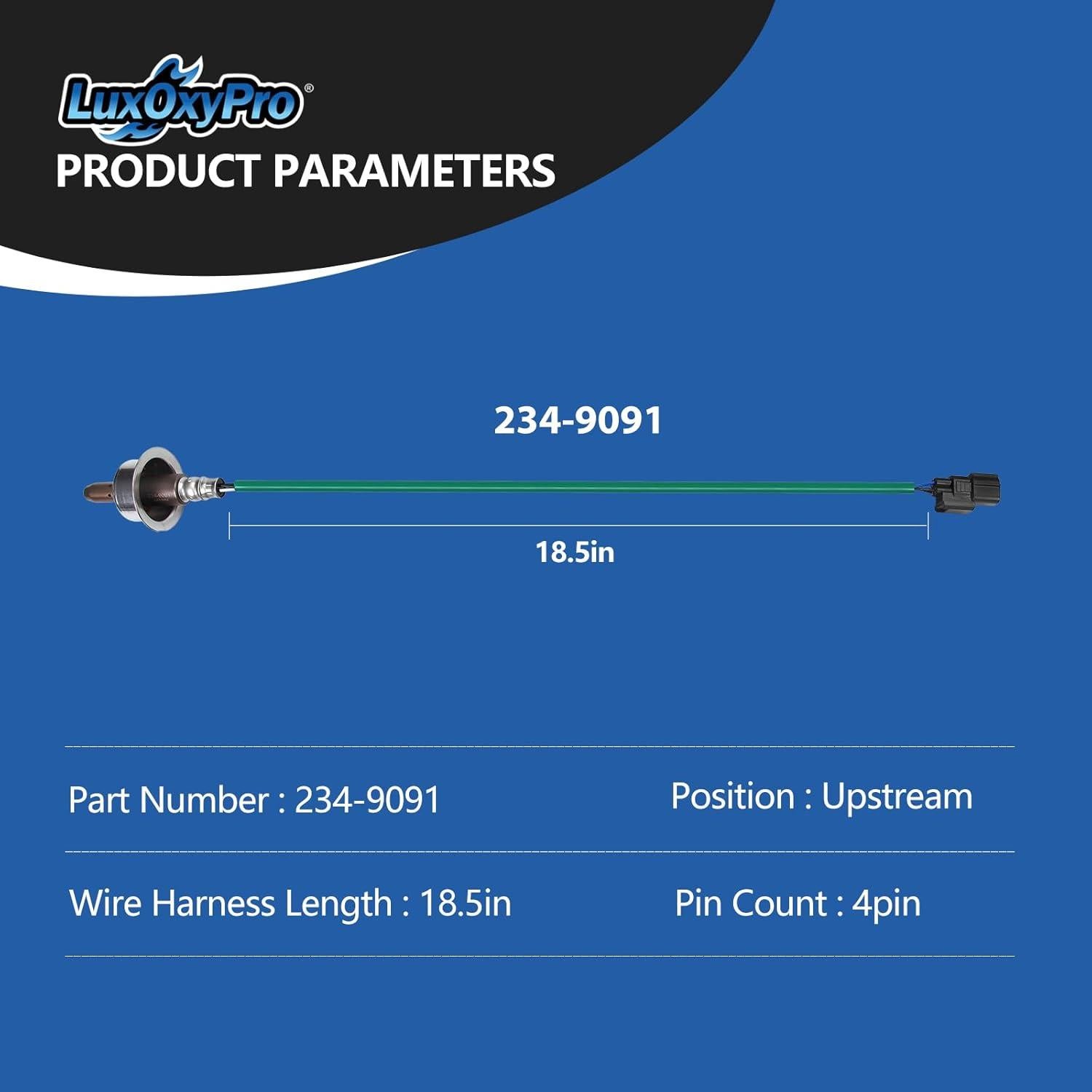 Sensor de Oxígeno O2 LuxOxyPro para Honda Accord CR-V 2.4L