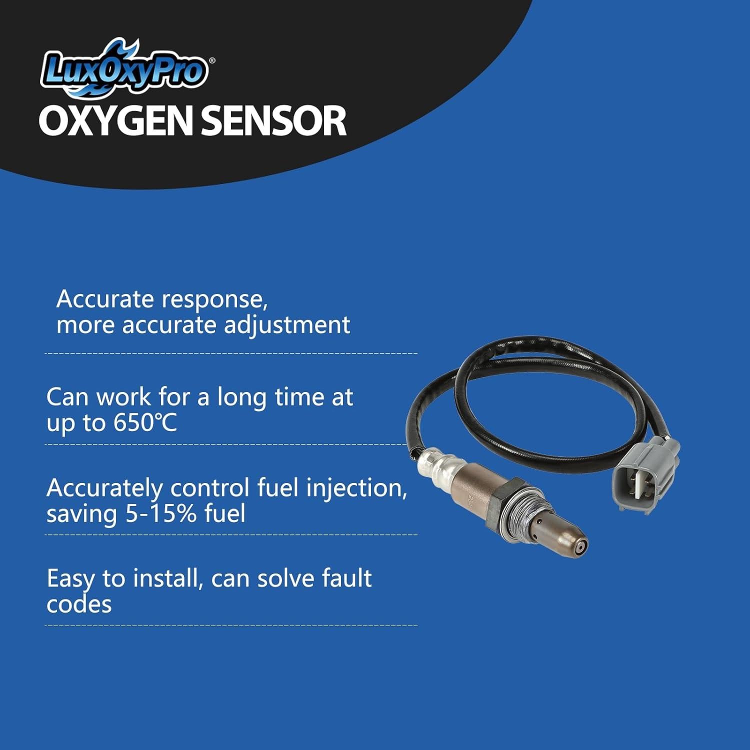 Sensor de Oxígeno LuxOxyPro para Toyota y Lexus 2.4L 3.5L