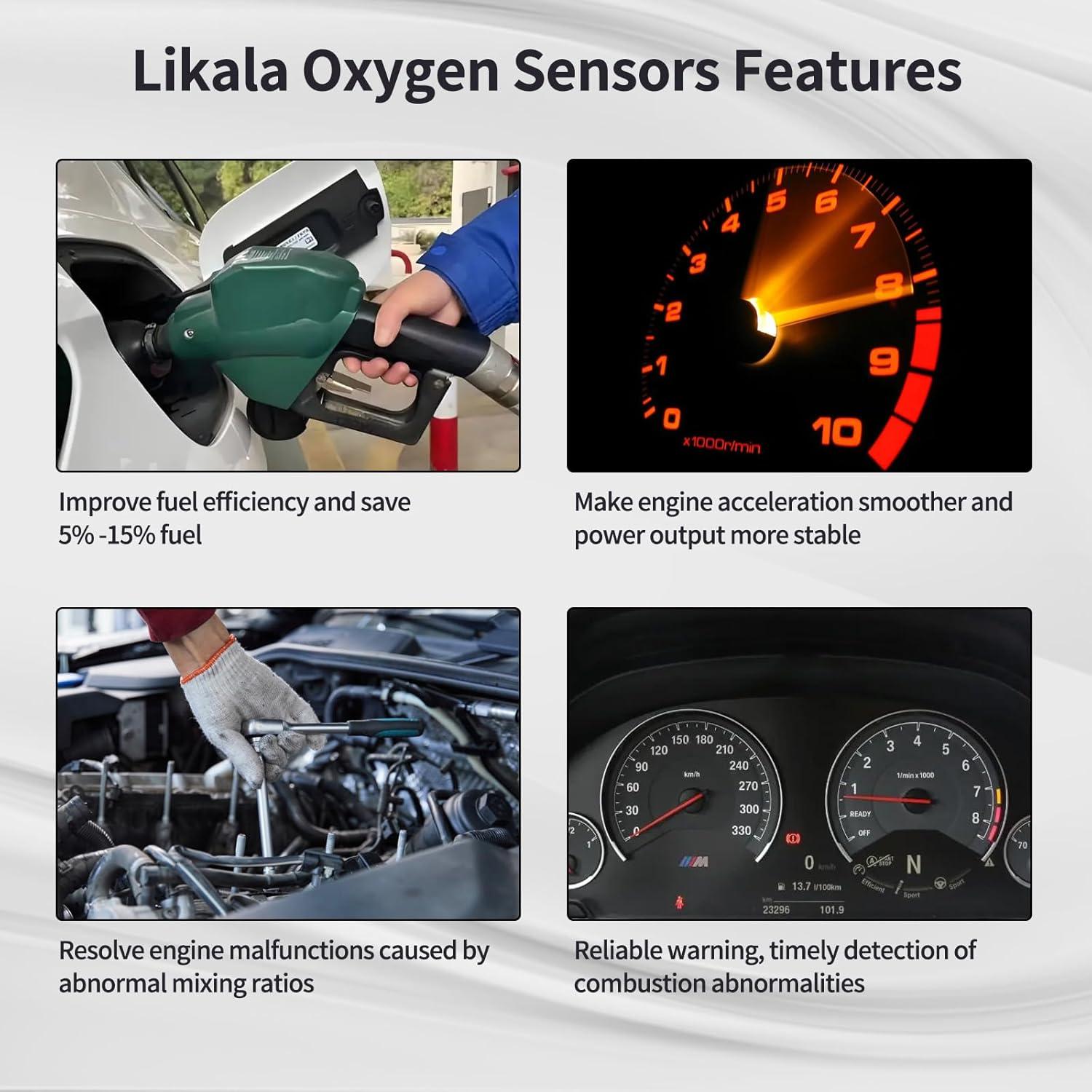Sensor de Oxígeno O2 Likala 56028994AA Compatible Dodge Jeep