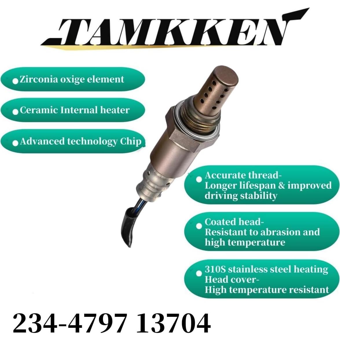 Sensor de Oxígeno Descendente TAMKKEN 234-4797 para Honda y Acura