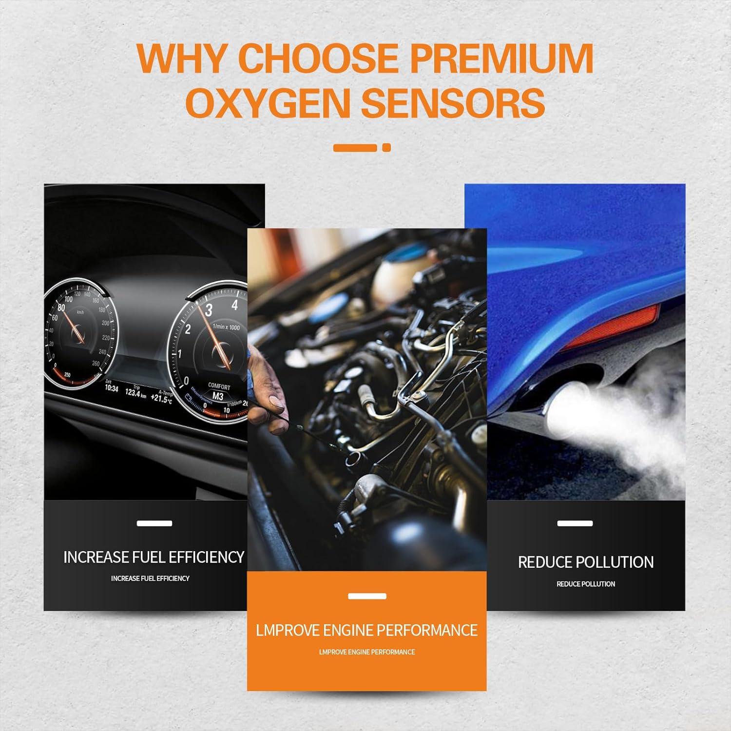 4 Sensores de Oxígeno O2 HTMXJA para Honda y Acura