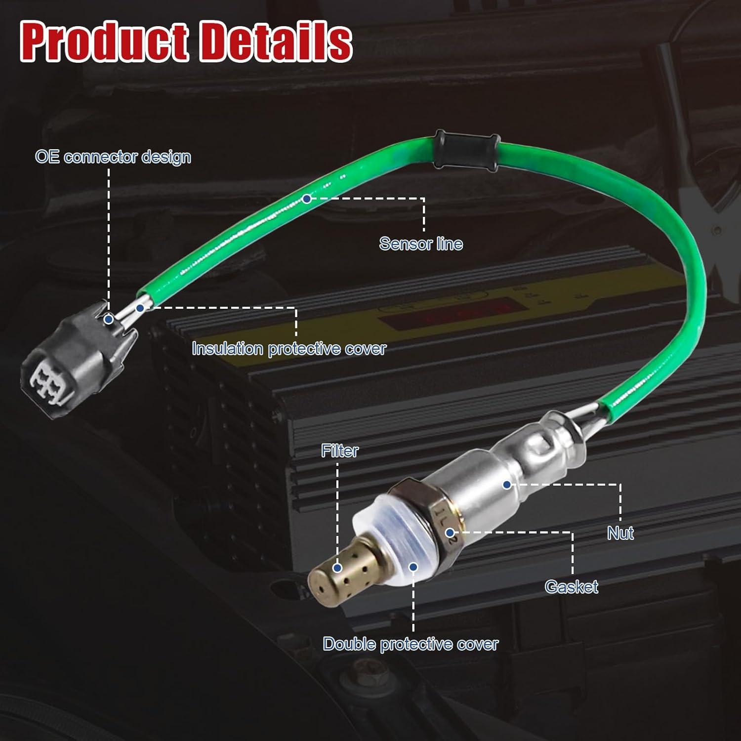 Sensor de Oxígeno Upstream y Downstream Keuyyap para Honda Accord y Acura TSX