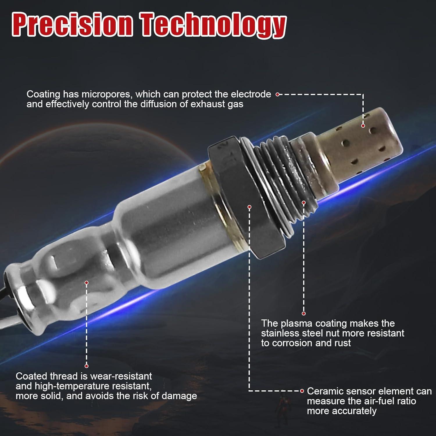 Sensor de Oxígeno Upstream y Downstream Keuyyap para Honda Accord y Acura TSX