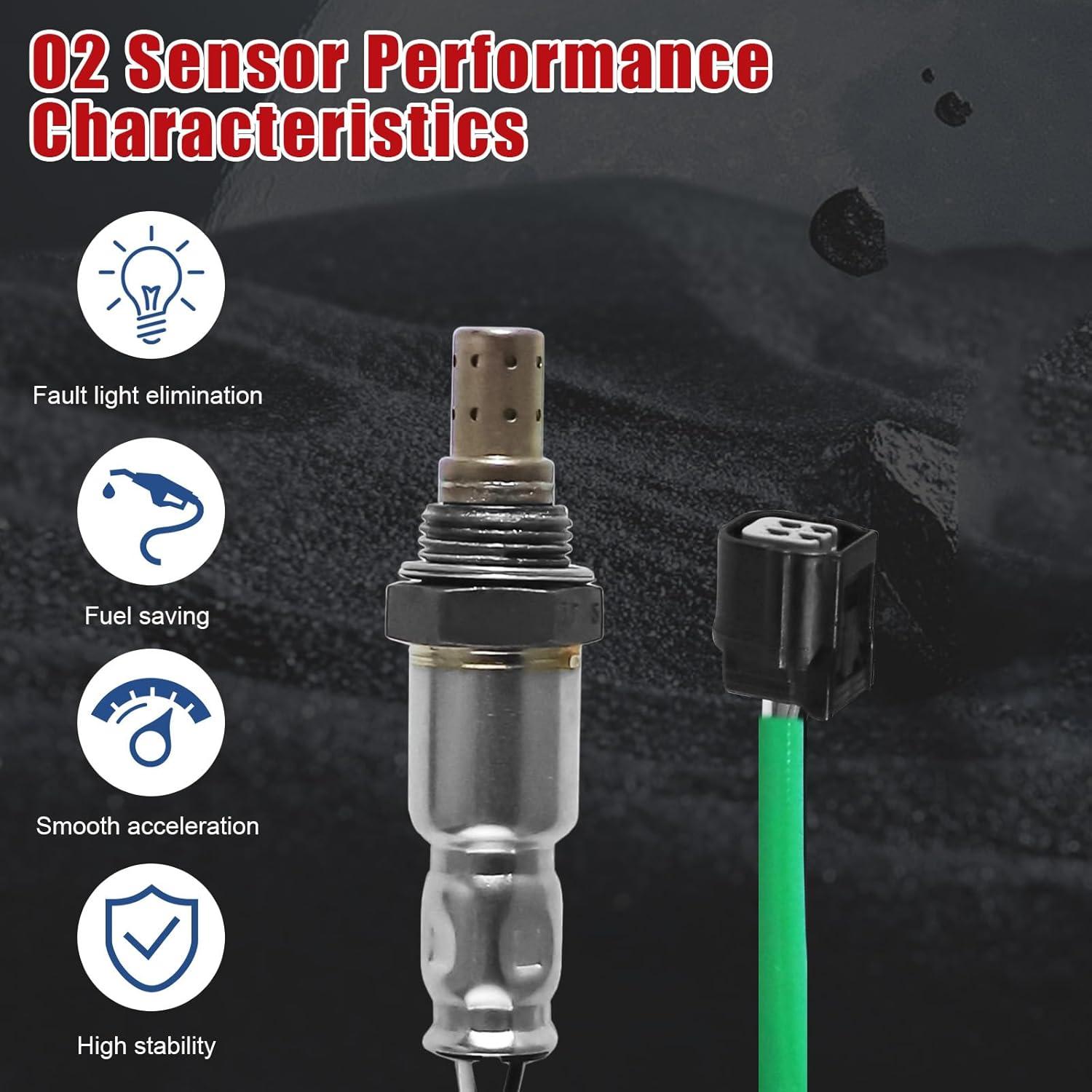 Sensor de Oxígeno Upstream y Downstream Keuyyap para Honda Accord y Acura TSX