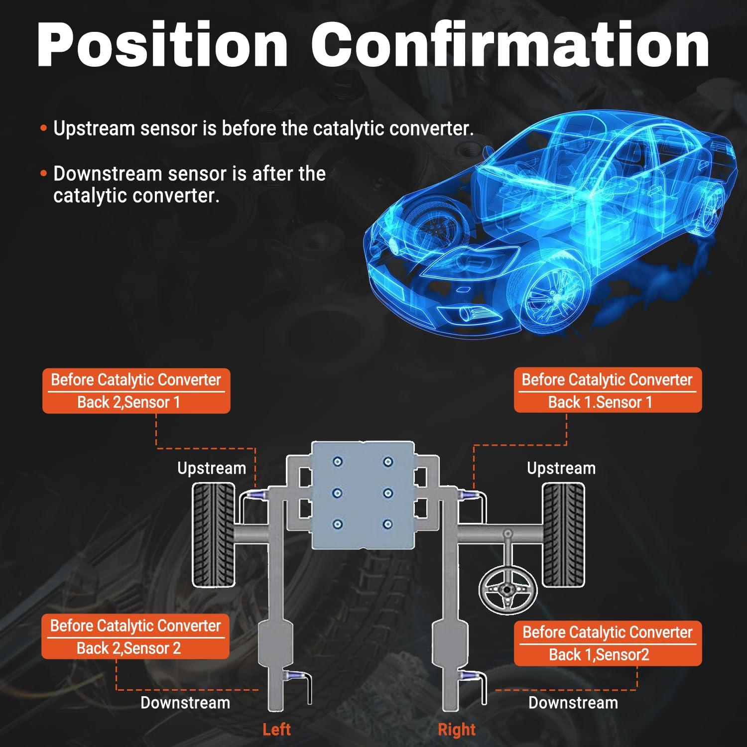 Sensor de Oxígeno BELKEBIR 234-4528 234-4529 para Chevy 1.4L