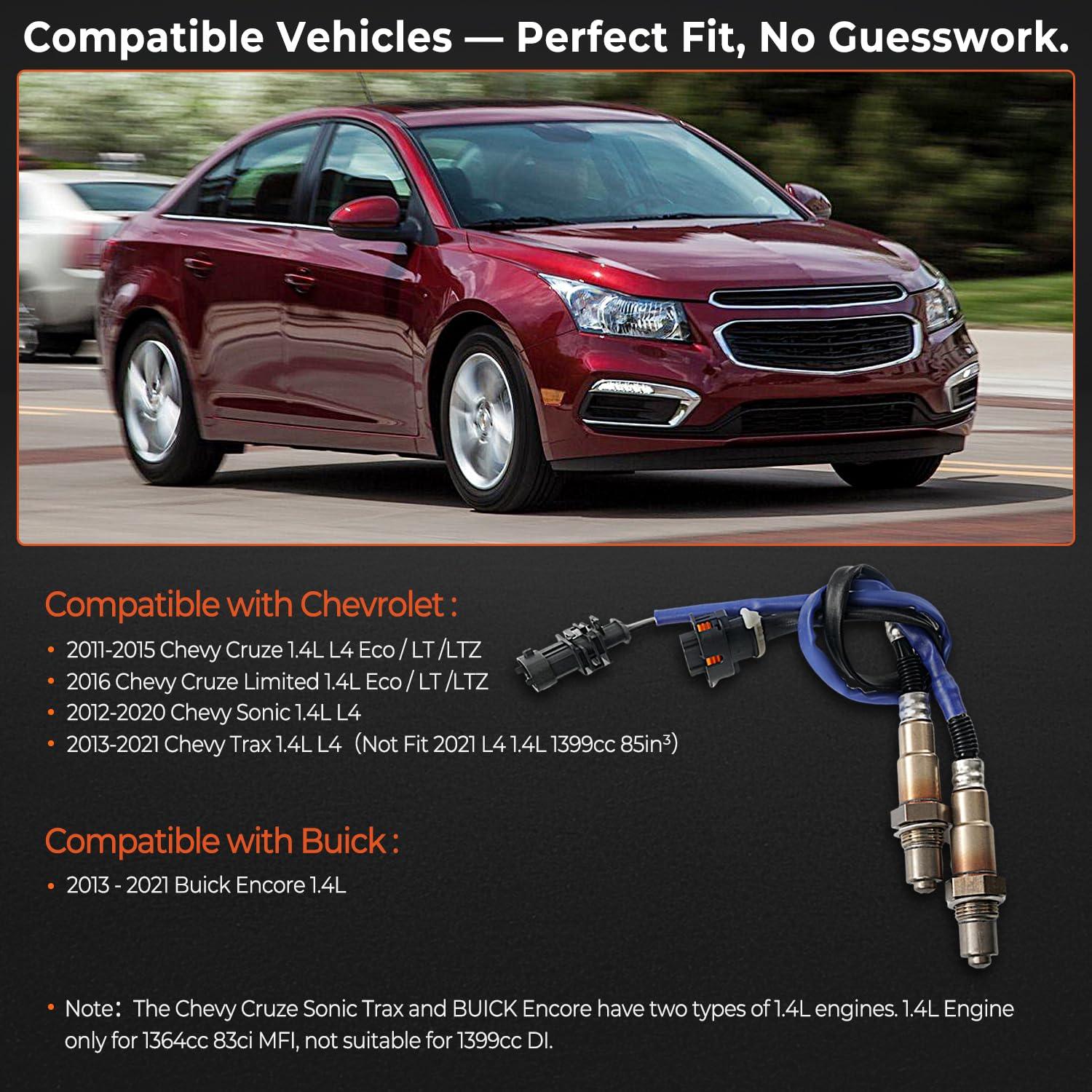 Sensor de Oxígeno BELKEBIR 234-4528 234-4529 para Chevy 1.4L