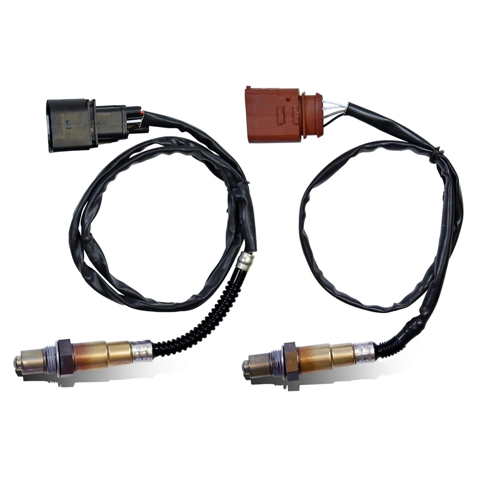 Sensor de Oxígeno MLKAHIC 17014 Compatible Audi Volkswagen - Juego de 2