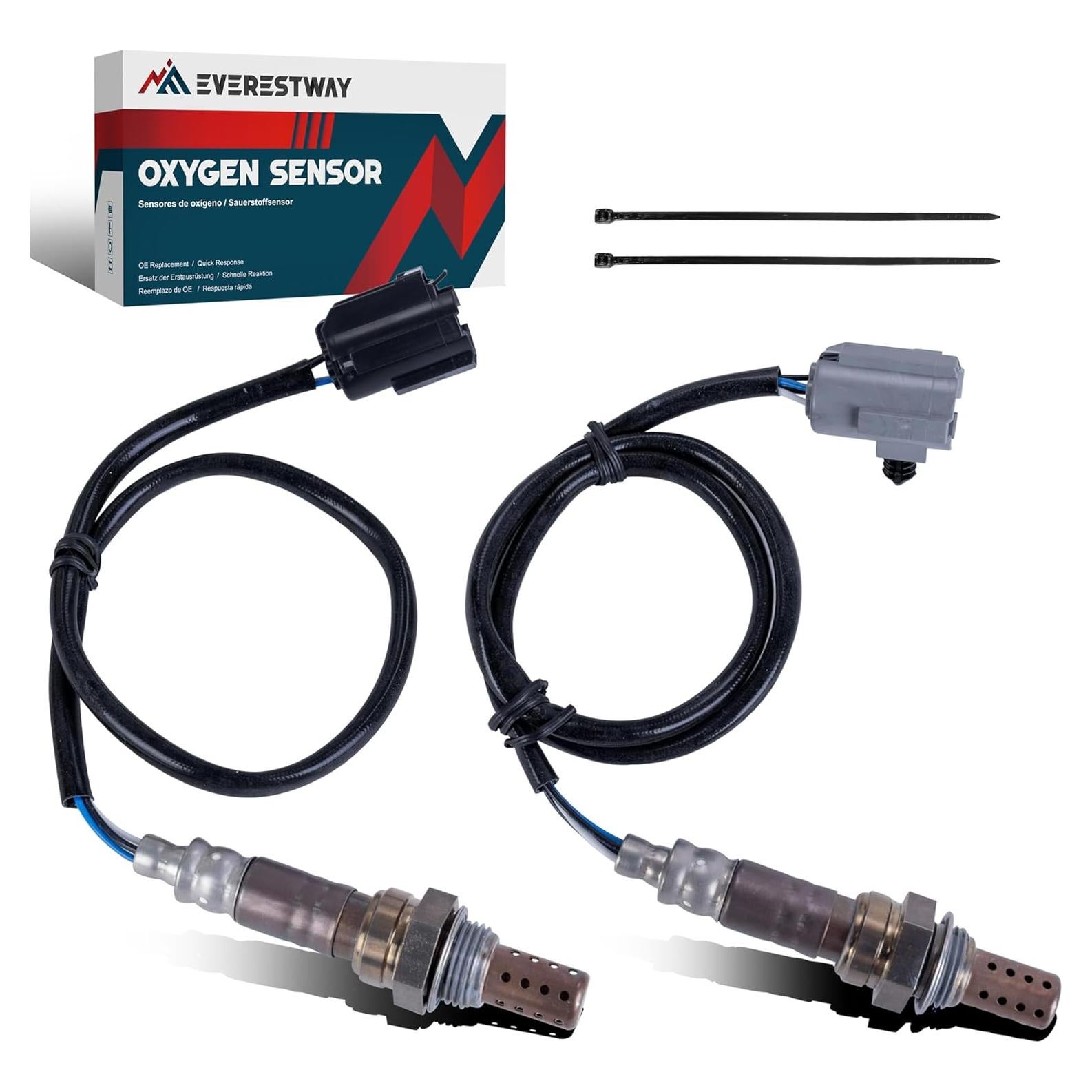 Sensor de Oxígeno Everestway 2PCS Compatible Jeep 1996-1999