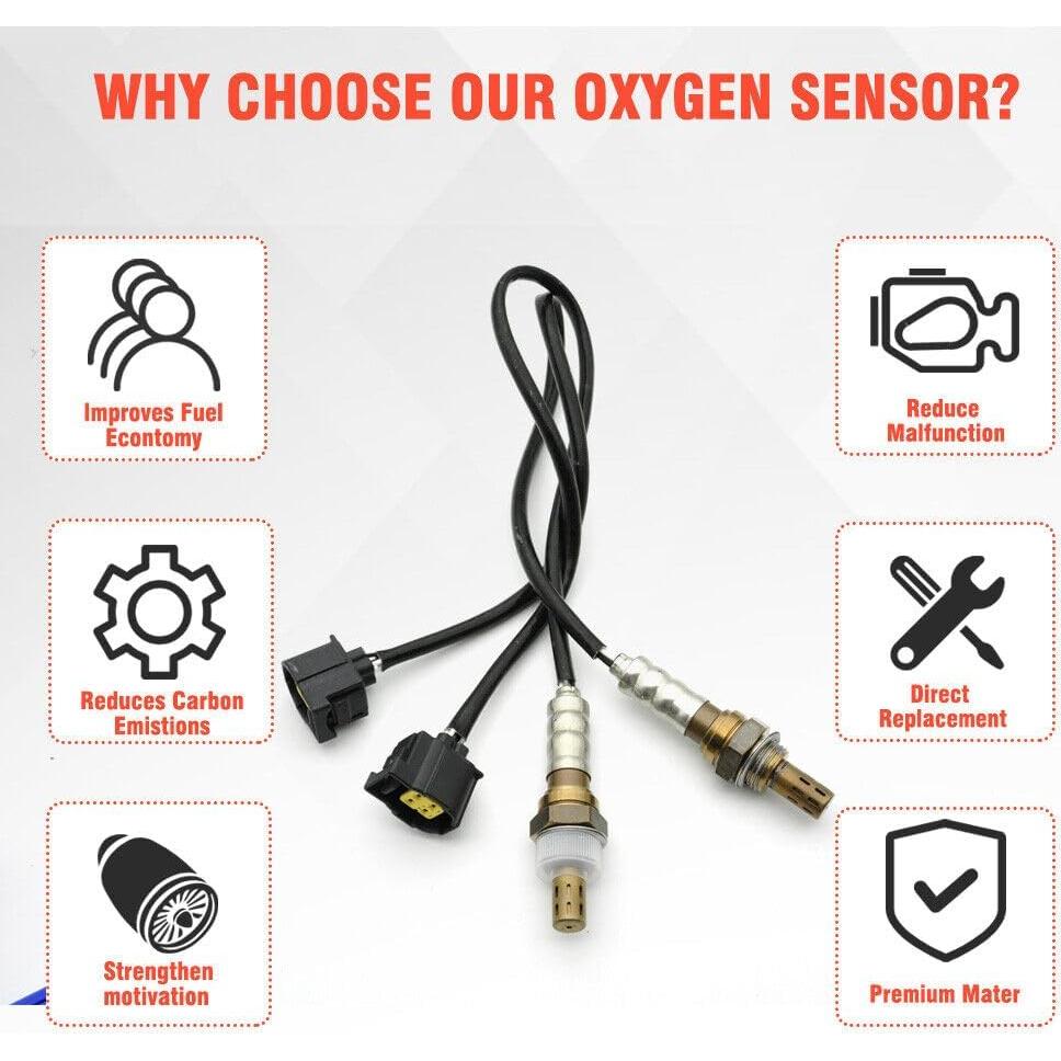 Sensor de Oxígeno O2 OYEAUTO SG1849 Juego de 2 para Dodge y Jeep