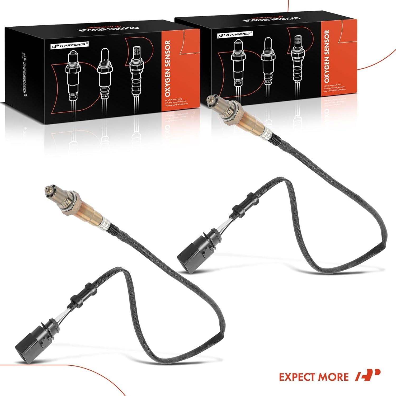 Sensor de Oxígeno O2 A-Premium para Audi y Porsche - Juego de 2