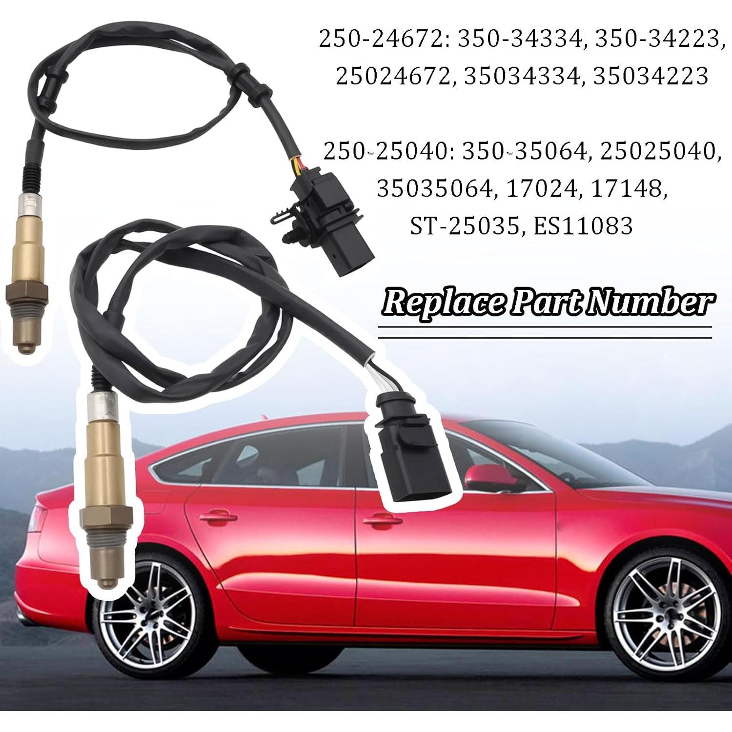 Sensores de Oxígeno Audi A4 A5 A6 Q5 2009-2017 Reemplazo O2