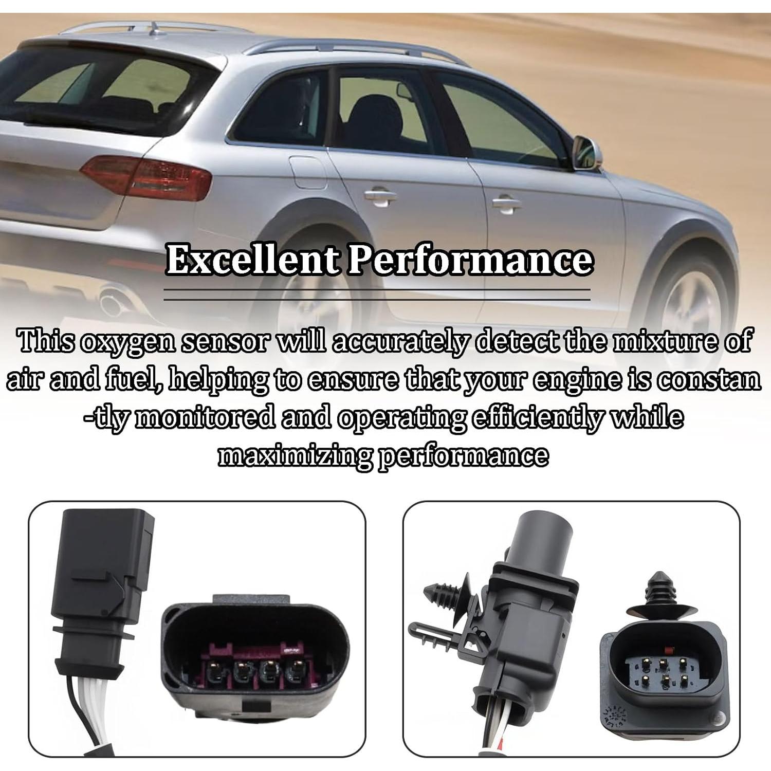 Sensores de Oxígeno Audi A4 A5 A6 Q5 2009-2017 Reemplazo O2