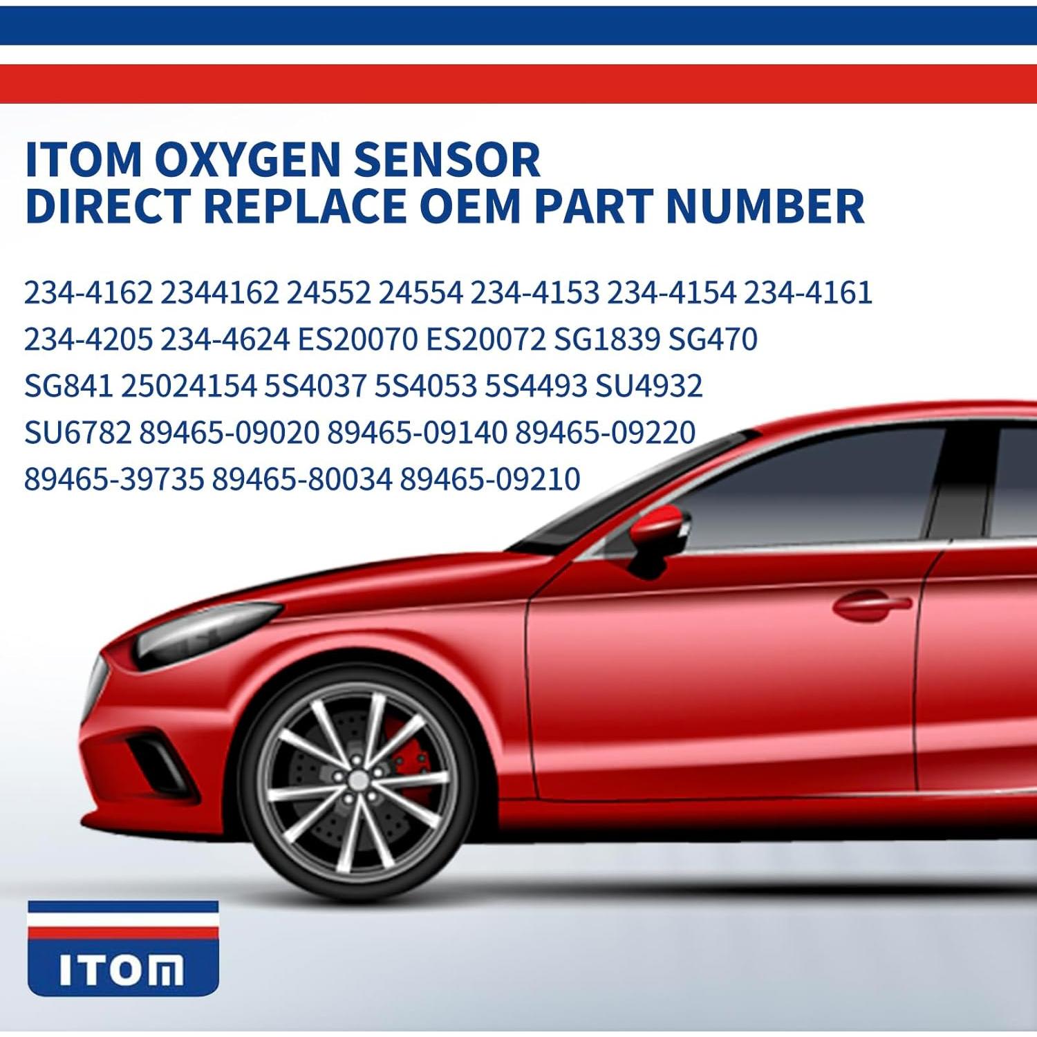 Sensor de Oxígeno ITOM 234-4162 para Toyota Sequoia 4.7L V8