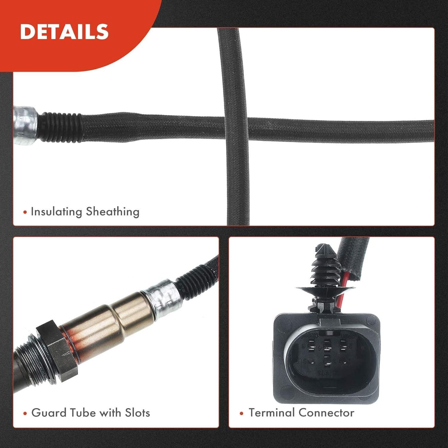 Sensor de Oxígeno A-Premium O2 para Audi S8 2007 V10 5.2L