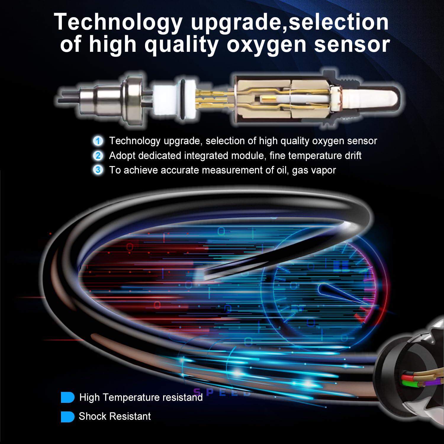 Sensor de Oxígeno O2 234-5107 RightParts para Ford, Audi, Kia