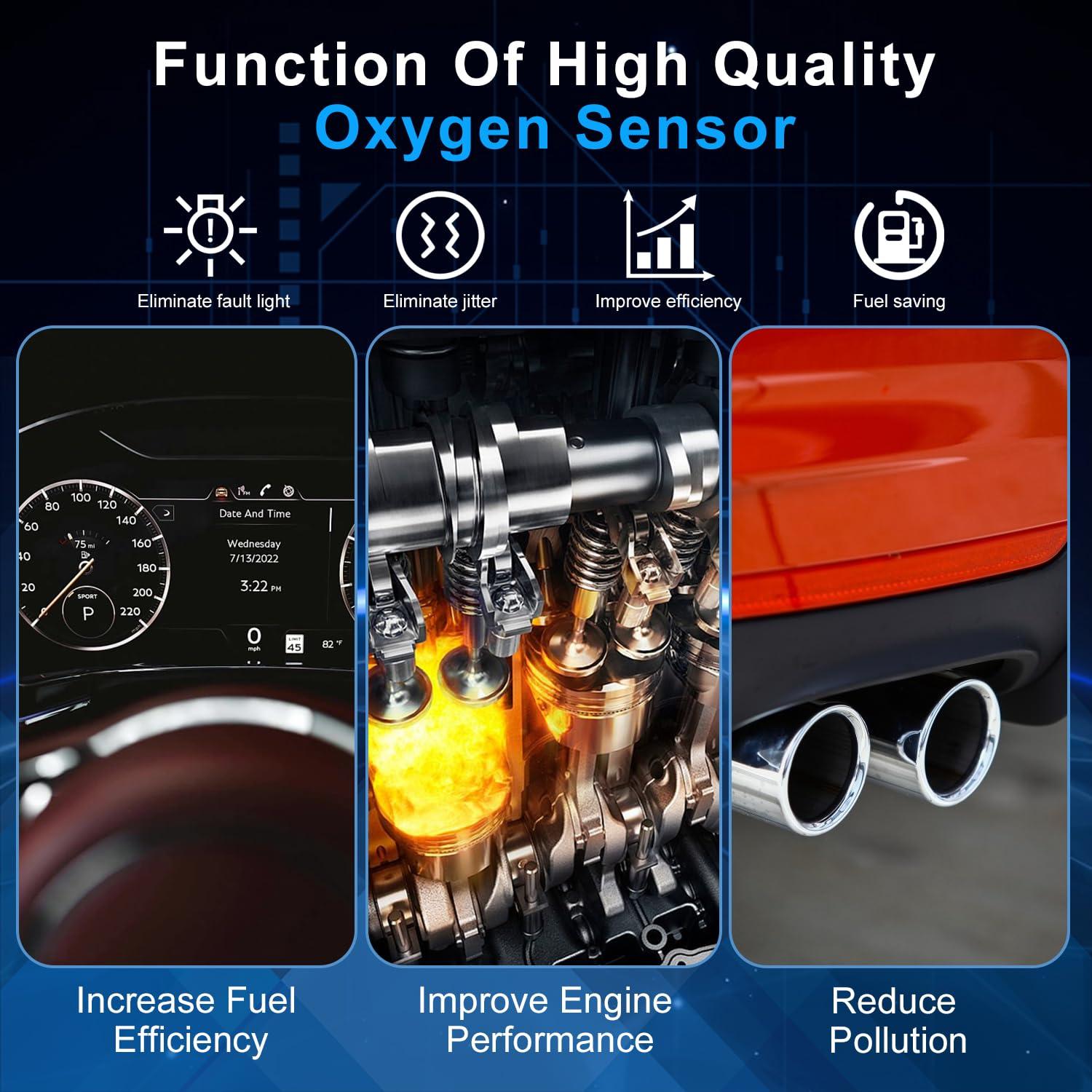 Sensor de Oxígeno O2 234-5107 RightParts para Ford, Audi, Kia