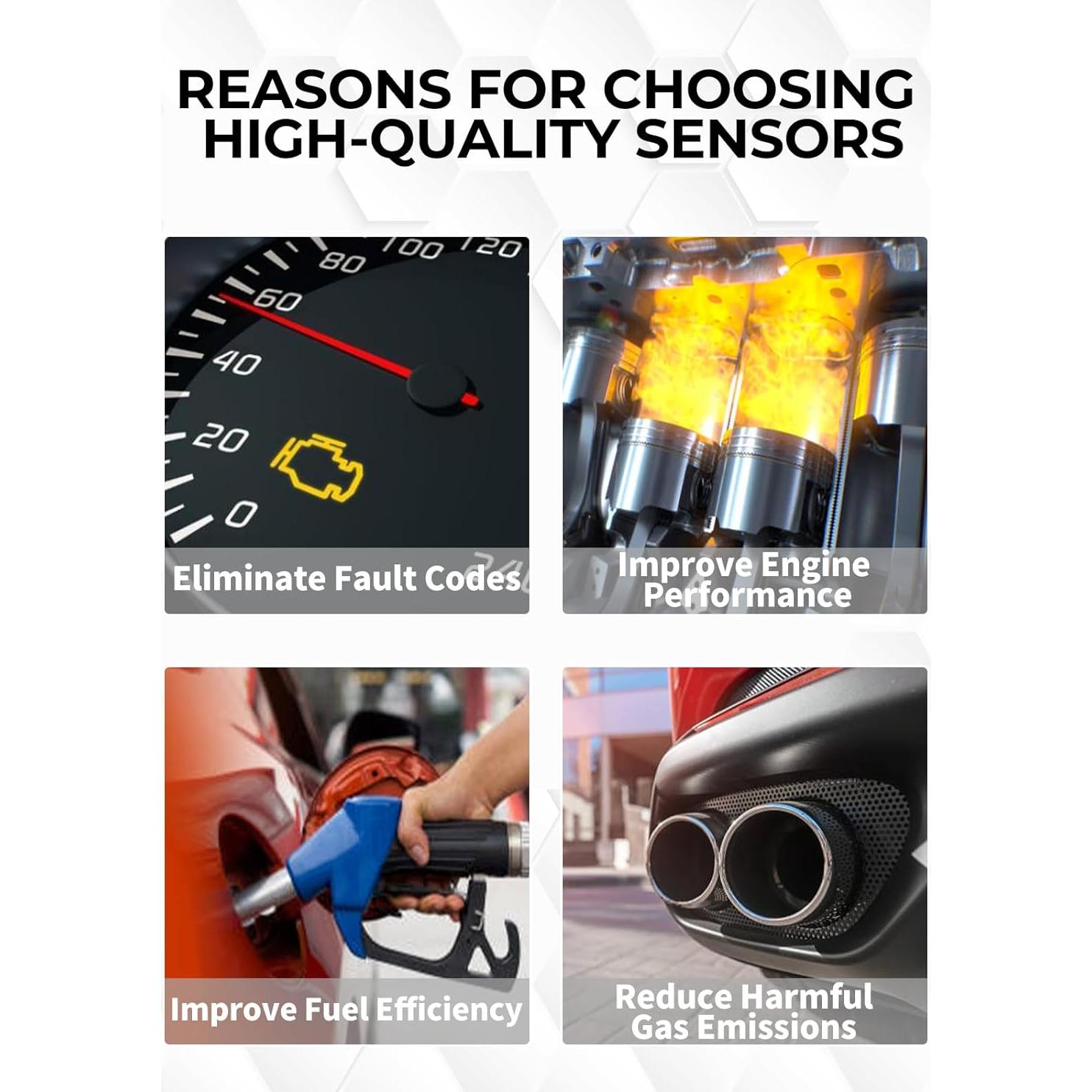 Sensor de Oxígeno ATBIZZLE 250-24672 Compatible Audi 2009-2017