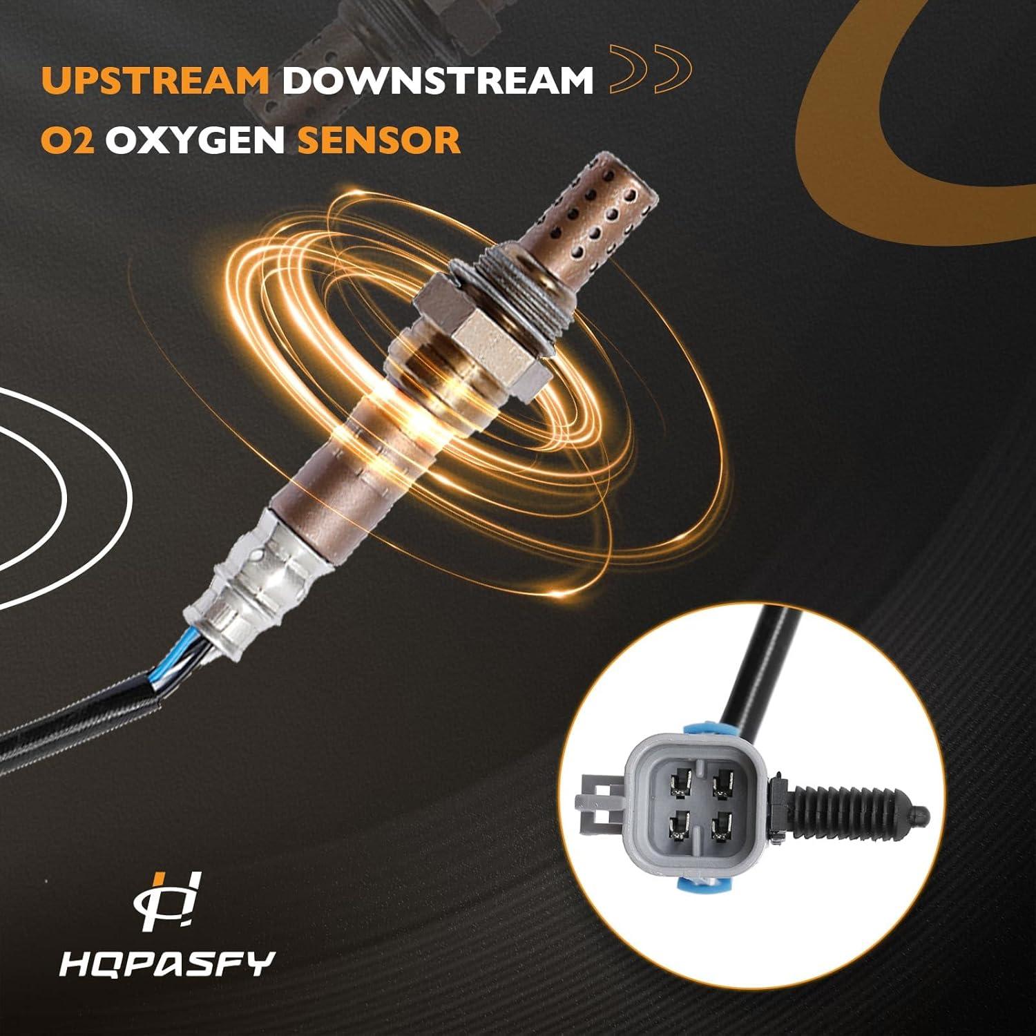 Sensor de Oxígeno O2 HQPASFY 4 Piezas Compatible 2003-2005
