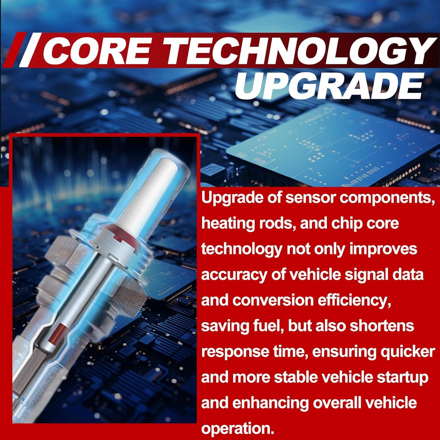 Sensor de Oxígeno UNITHUB 234-5038 Compatible Ford y Mazda