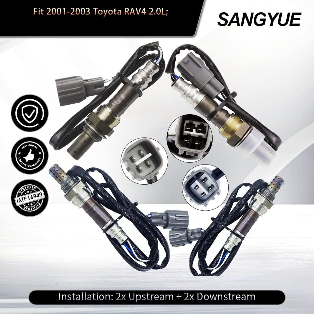 Sensor de Oxígeno O2 Sangyue para Toyota RAV4 2.0L 2001-2003
