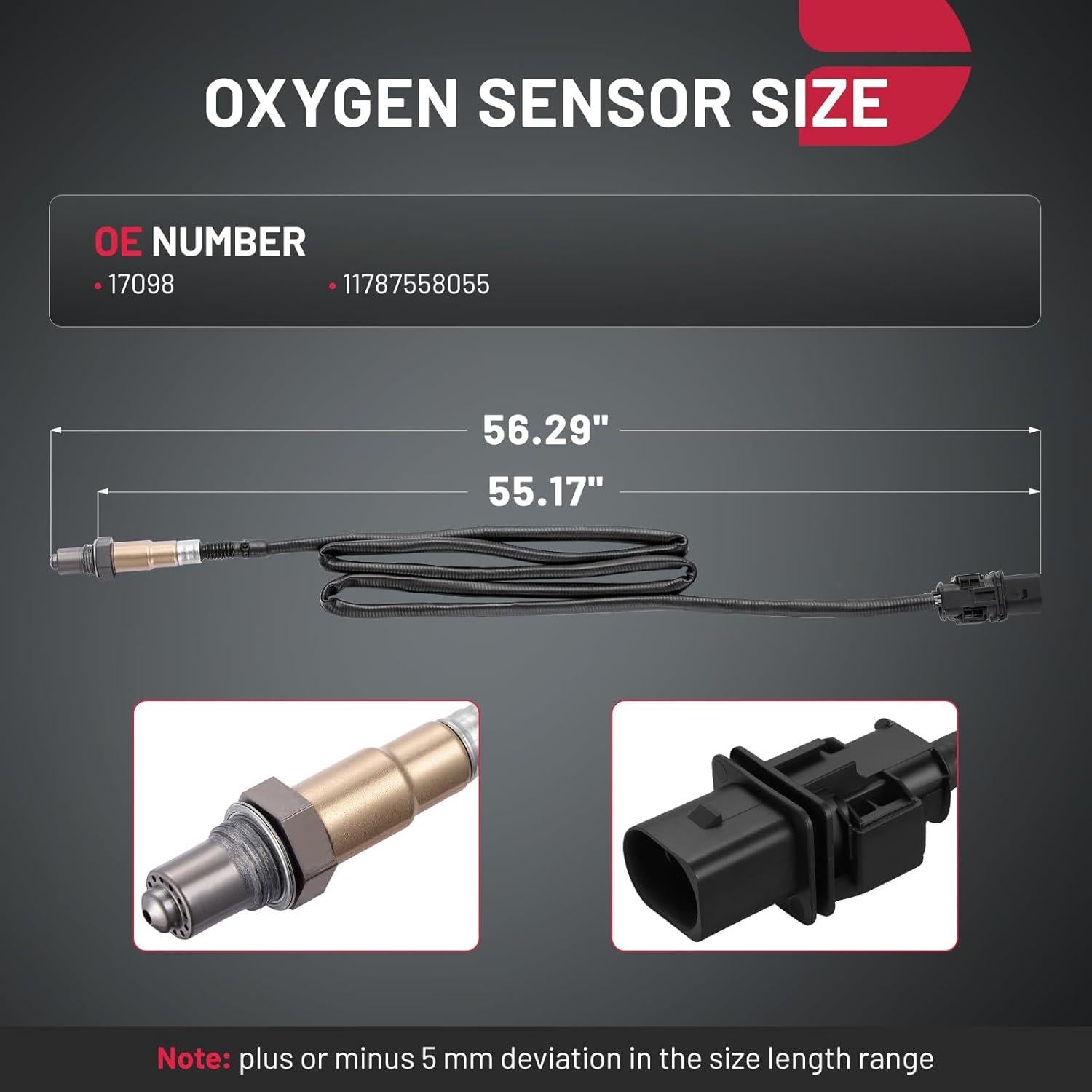 Sensor de Oxígeno BDFHYK Compatible BMW 128i 135i 323i 325i