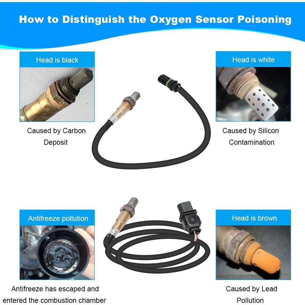 Sensor de Oxígeno O2 JDMON 2PCS Compatible BMW 2008-2013