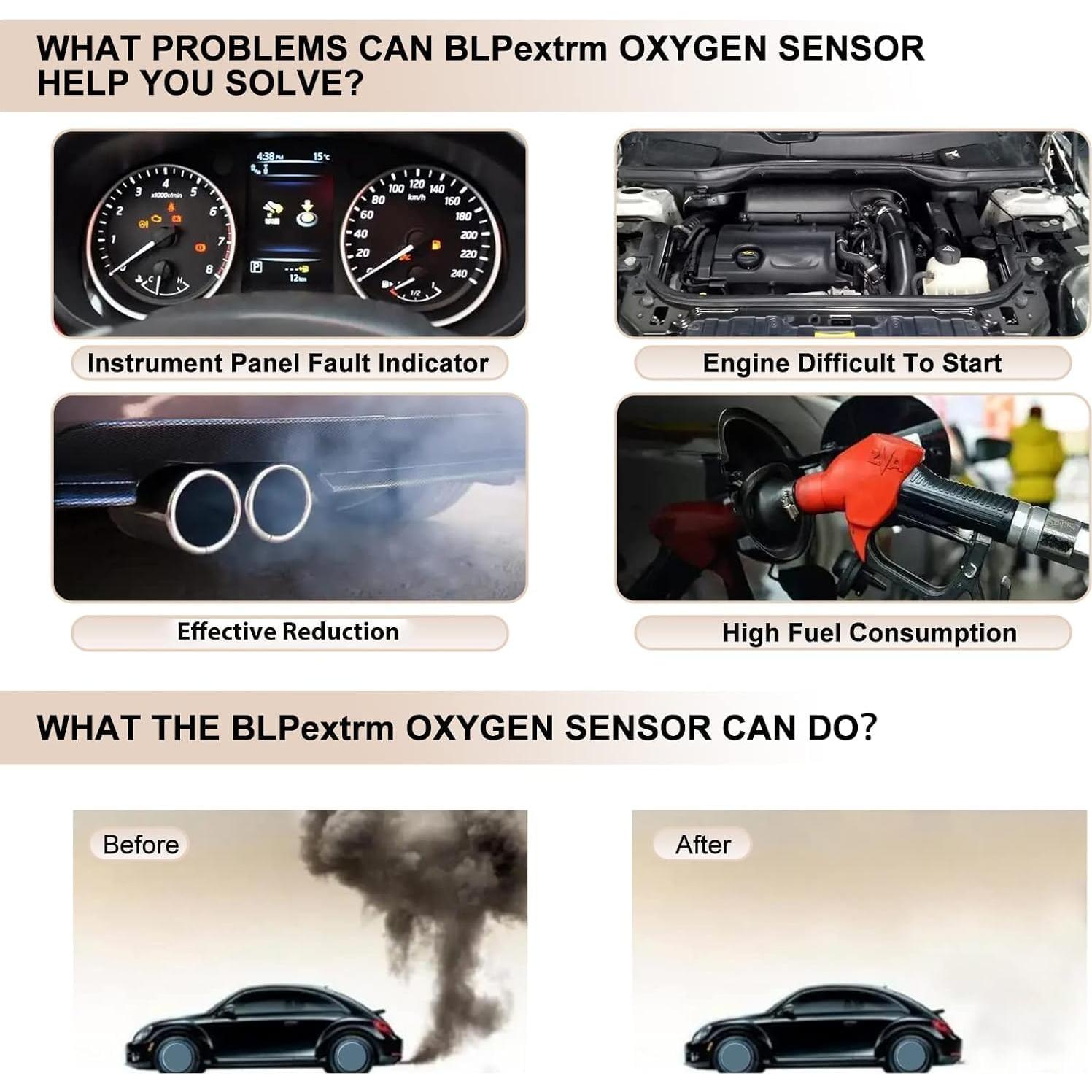 Sensor de Oxígeno Upstream BLPextrm para Chevy y Buick