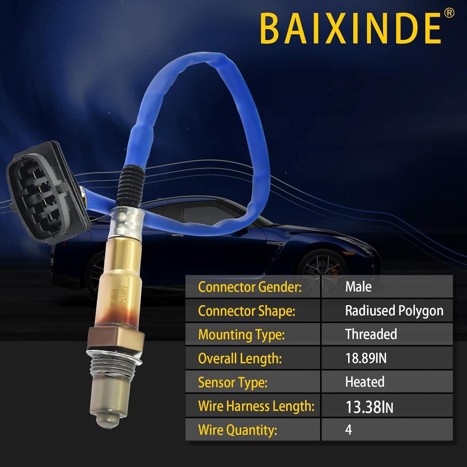 Sensor de Oxígeno Upstream BAIXINDE 213-4764 Compatible Chevy