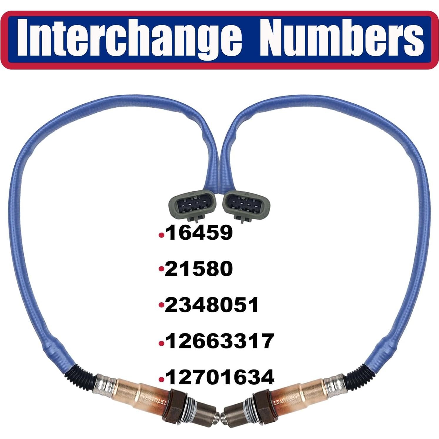 Sensor de Oxígeno O2 Athousliz 12701634 Compatible Chevy y GMC