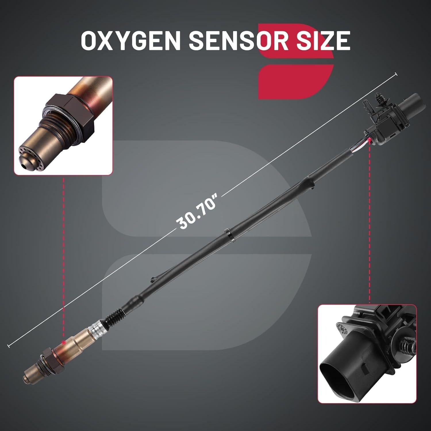 Sensor de Oxígeno BDFHYK Compatible con Ford y Lincoln