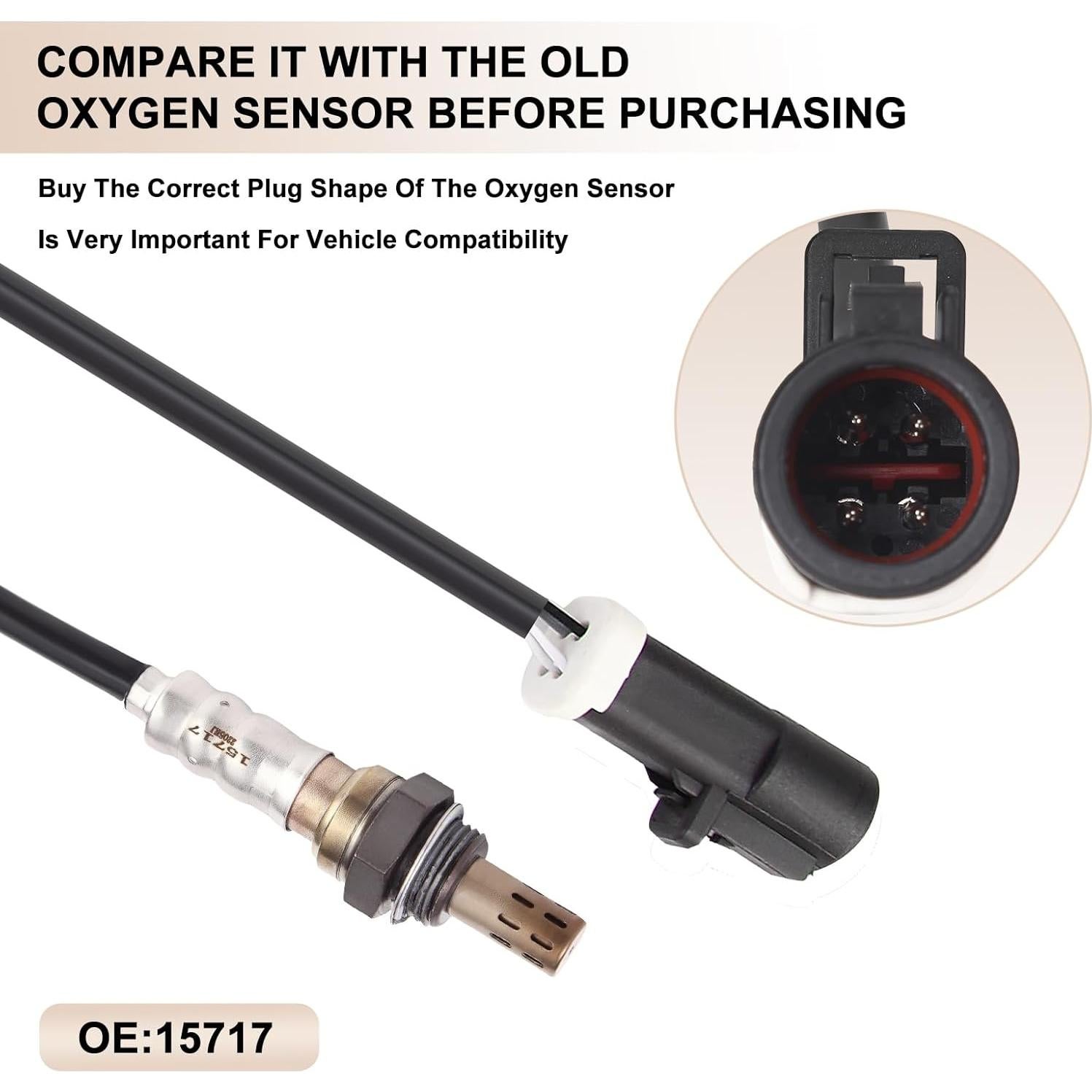 Sensor de Oxígeno BLPextrm 15717 Compatible Ford y Mazda