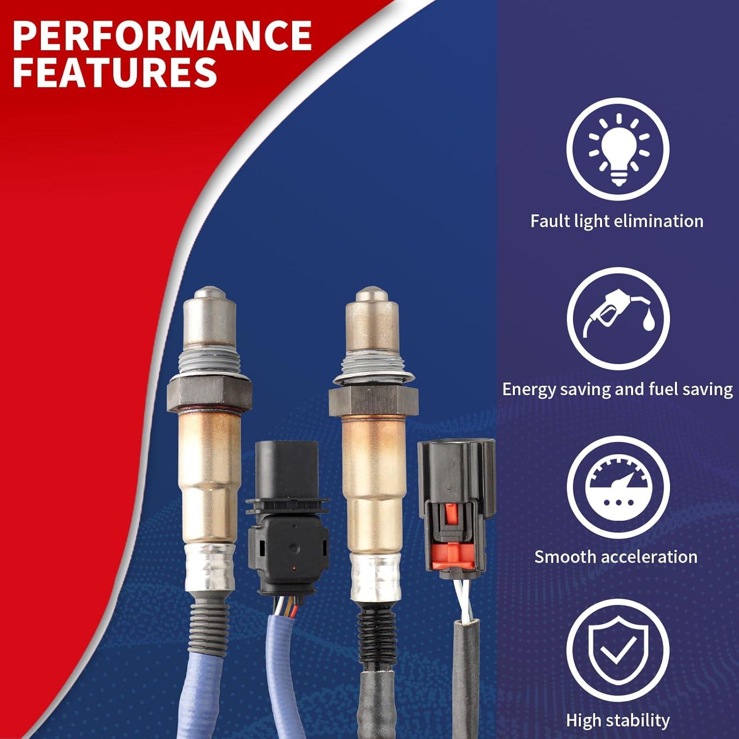 Sensor de Oxígeno DrCax 234-5068 234-4575 para Ford 2012-2018