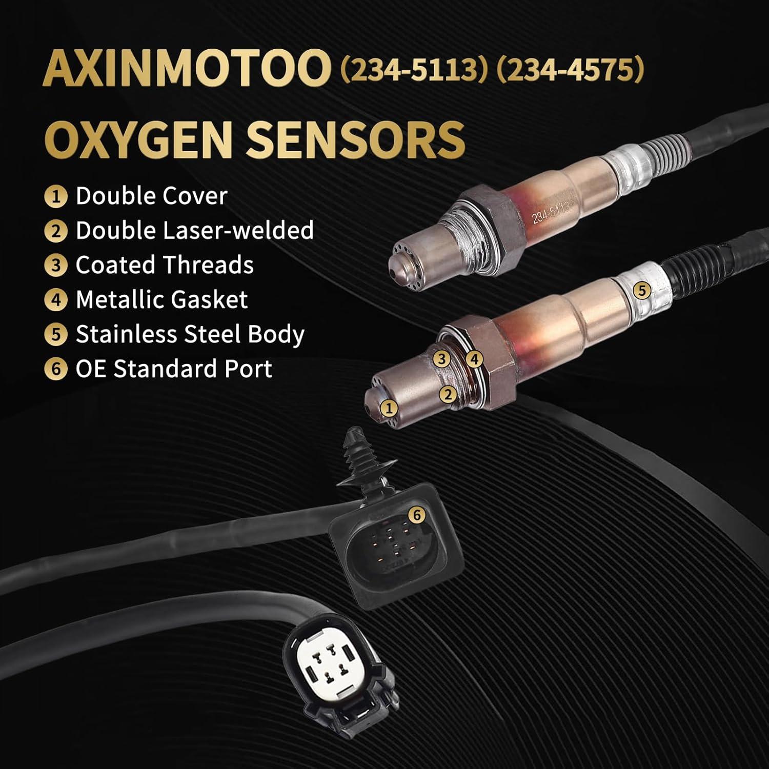 Sensor de Oxígeno AXINMOTOO 2 Piezas para Ford y Lincoln