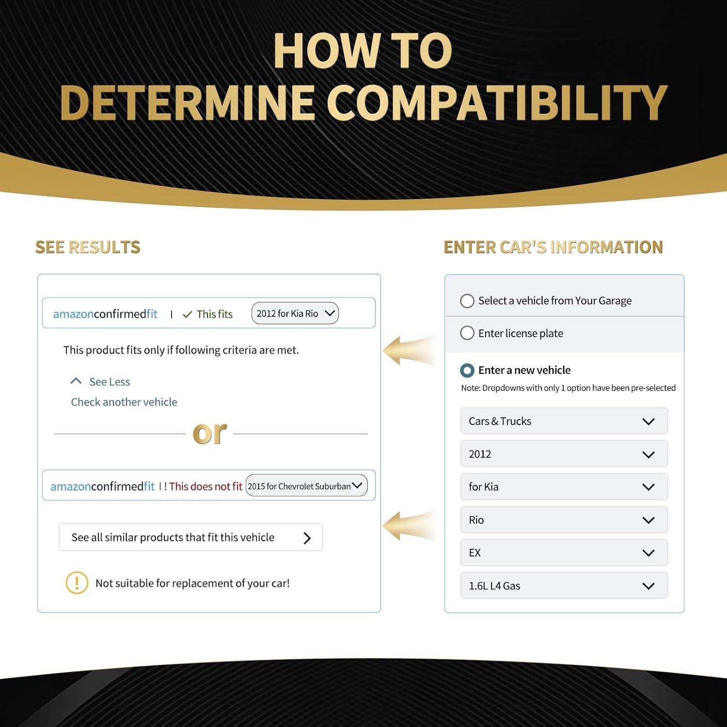 Sensor de Oxígeno AXINMOTOO 2 Piezas para Ford y Lincoln