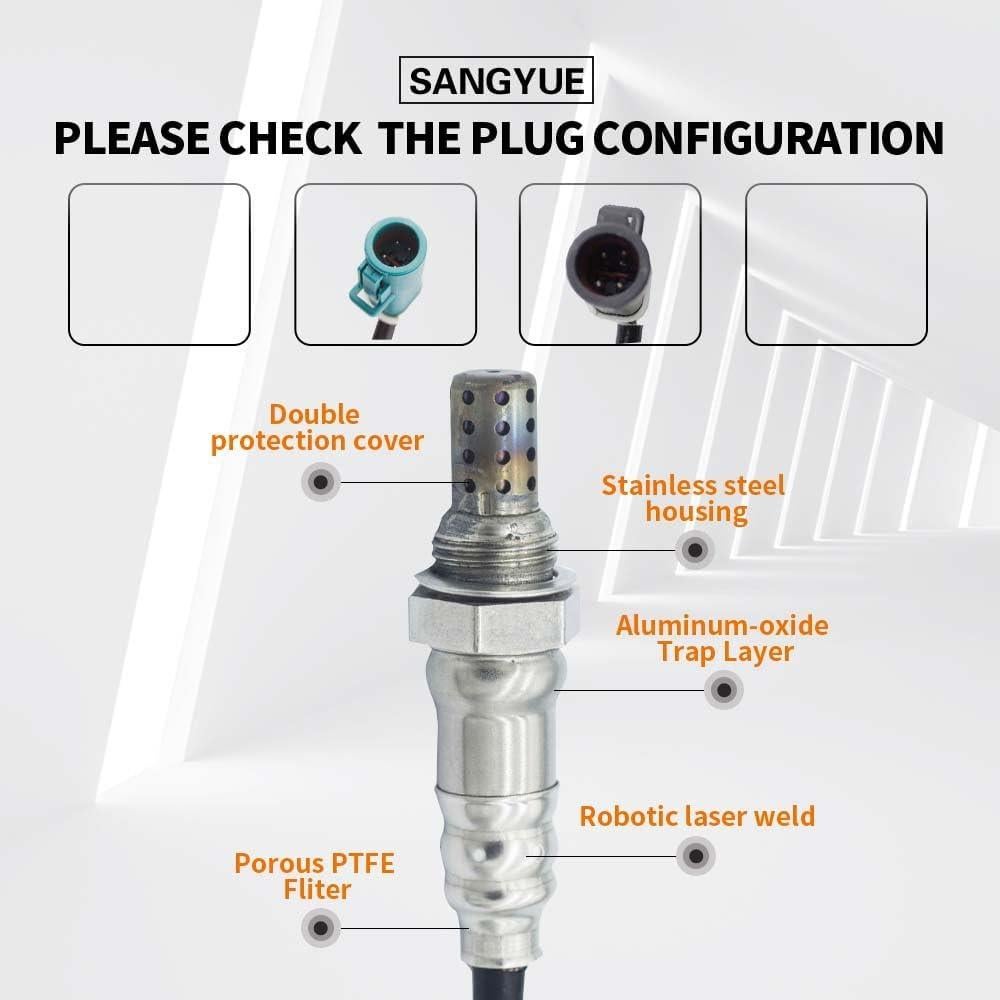 Sensor de Oxígeno O2 2PCS Sangyue para Ford y Mazda