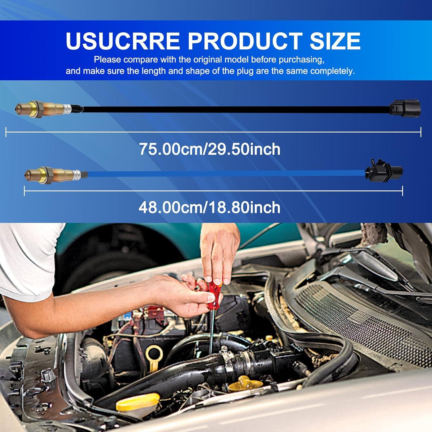 Sensor de Oxígeno O2 Usucrre 234-5068 234-4575 2 Pcs Compatible Ford