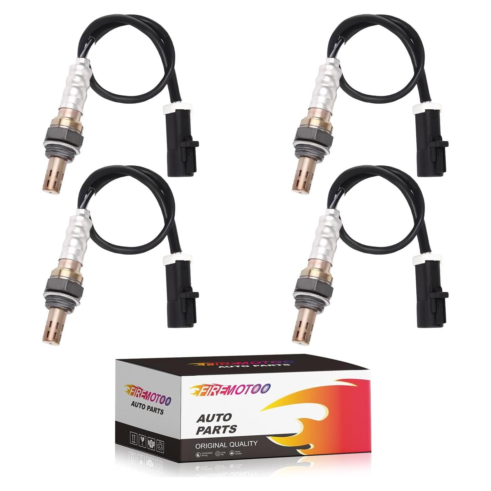 Paquete de 4 Sensores de Oxígeno FIREMOTOO 15717 Compatible