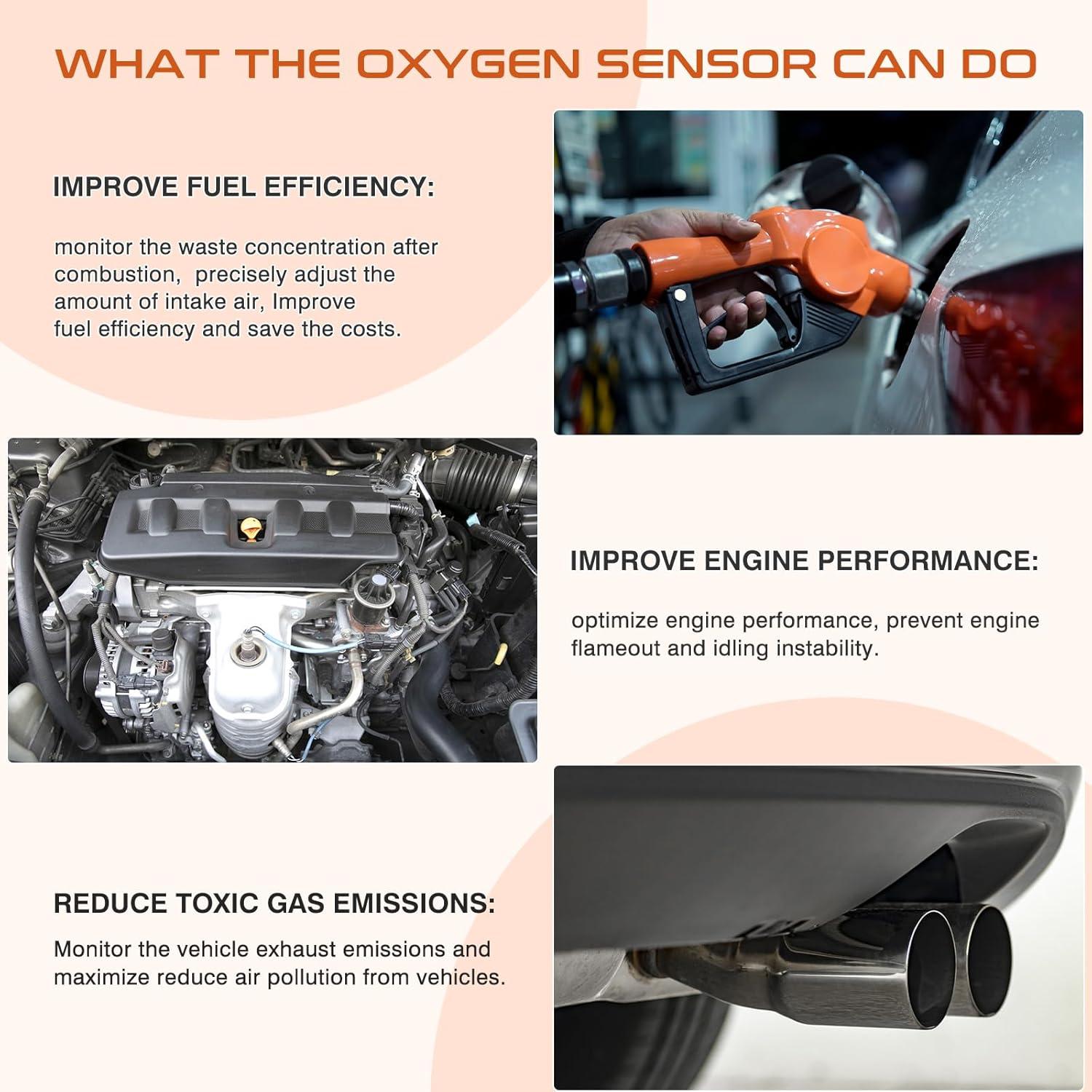 Sensor de Oxígeno O2 ACAUTO 234-4528 234-4529 para Chevy