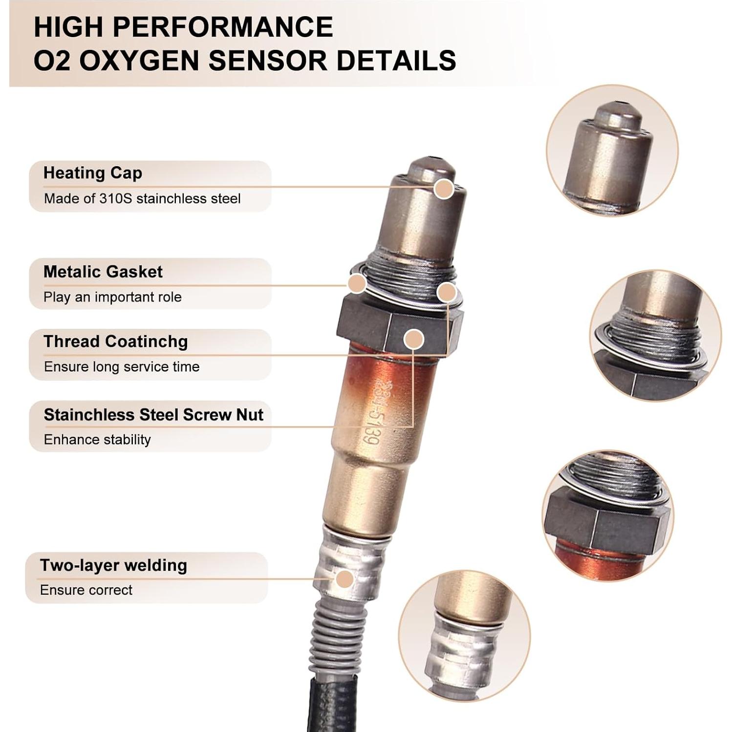 Sensor de Oxígeno BLPextrm Compatible BMW 128i 328i X3 X5