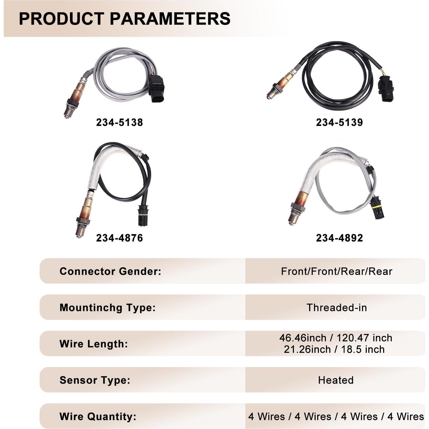 Sensor de Oxígeno BLPextrm Compatible BMW 128i 328i X3 X5