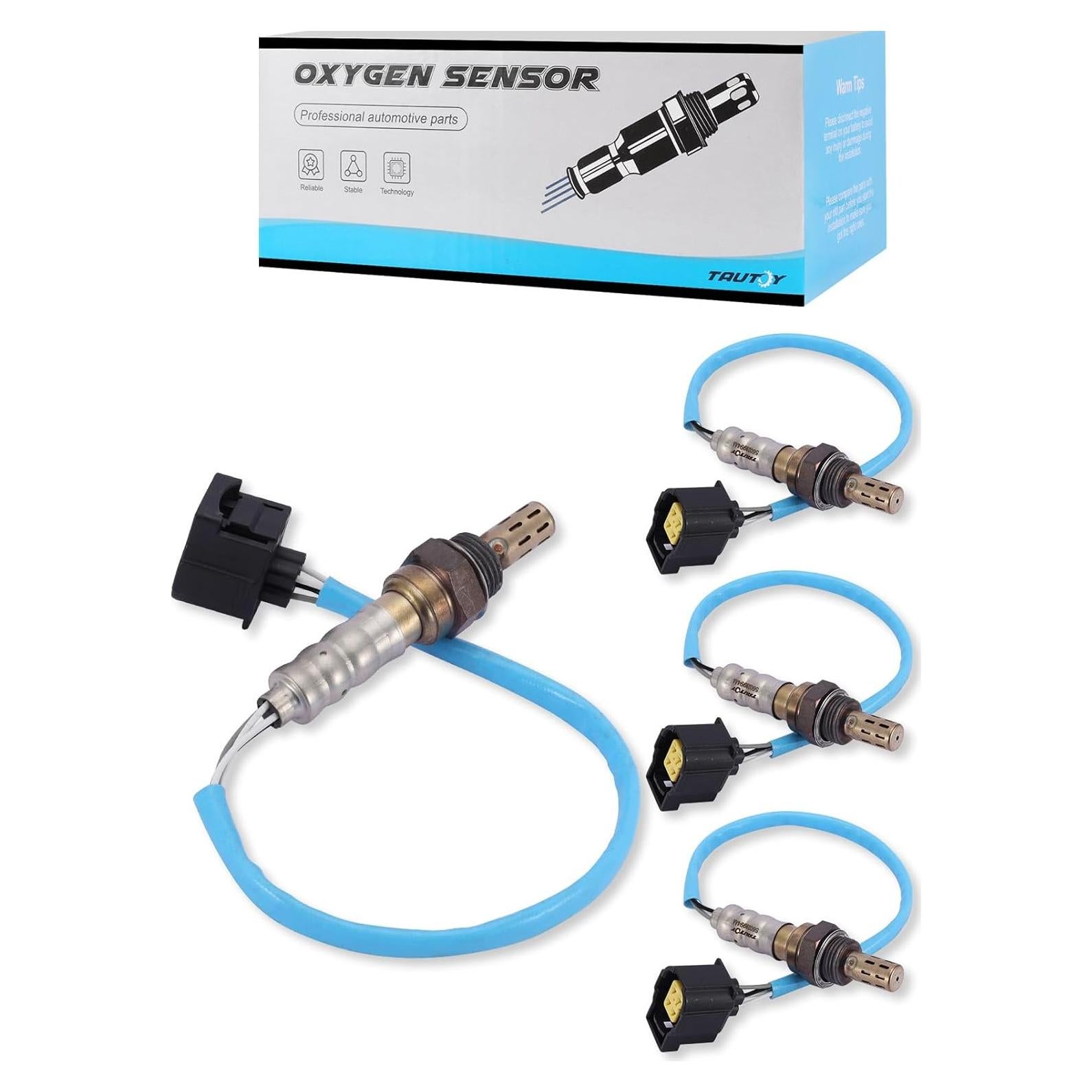 Sensor de Oxígeno O2 TAUTOY 4 Pcs Compatible Chrysler Dodge Jeep