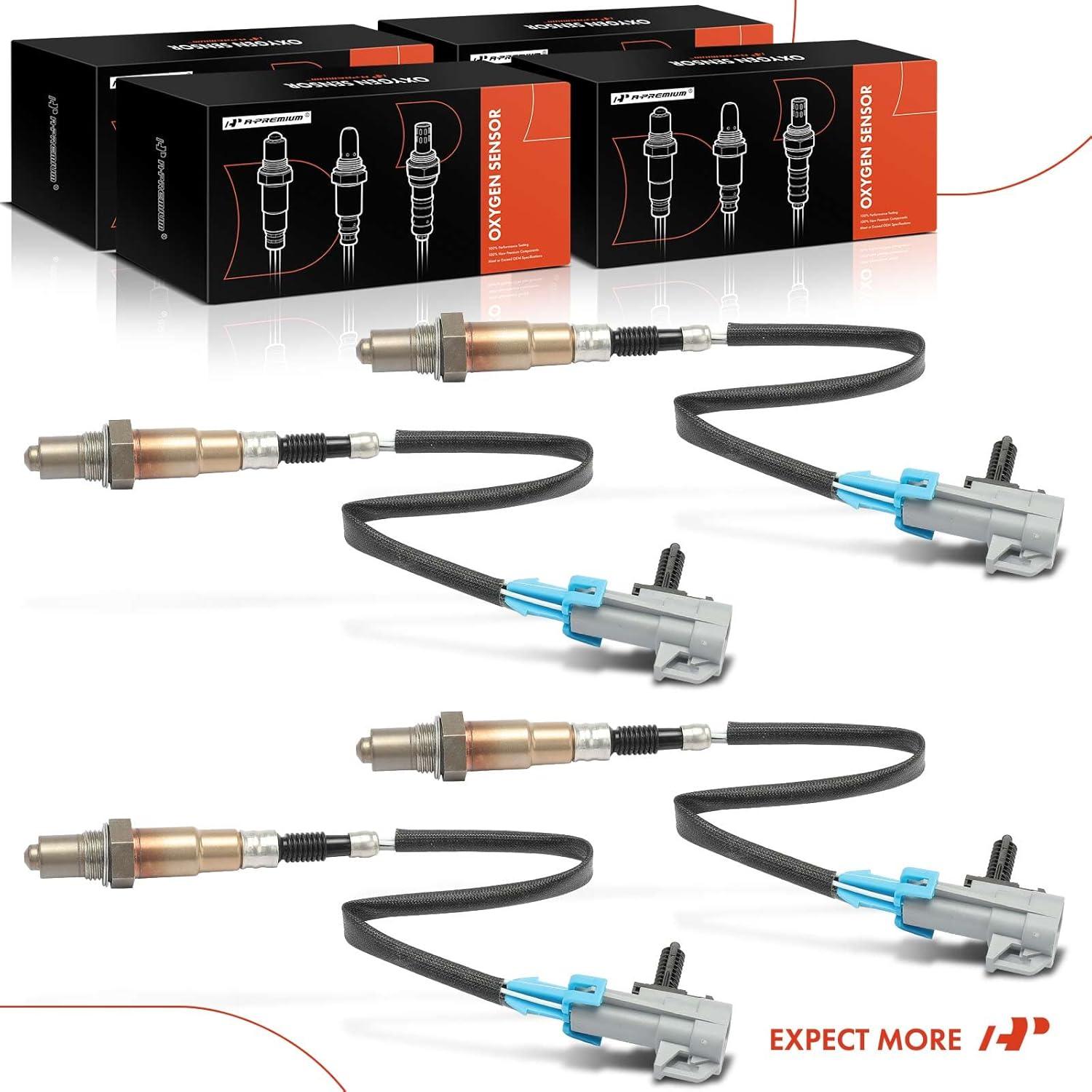 Sensor de Oxígeno O2 A-Premium 4Pcs Compatible Chevy GMC