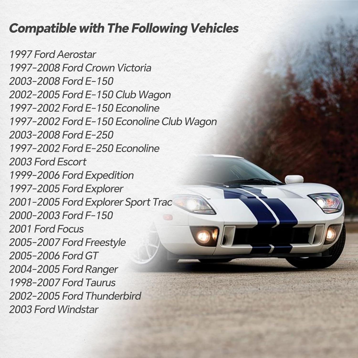 Sensor de Oxígeno O2 AdvanEX Compatible Ford y Mazda 2PCS