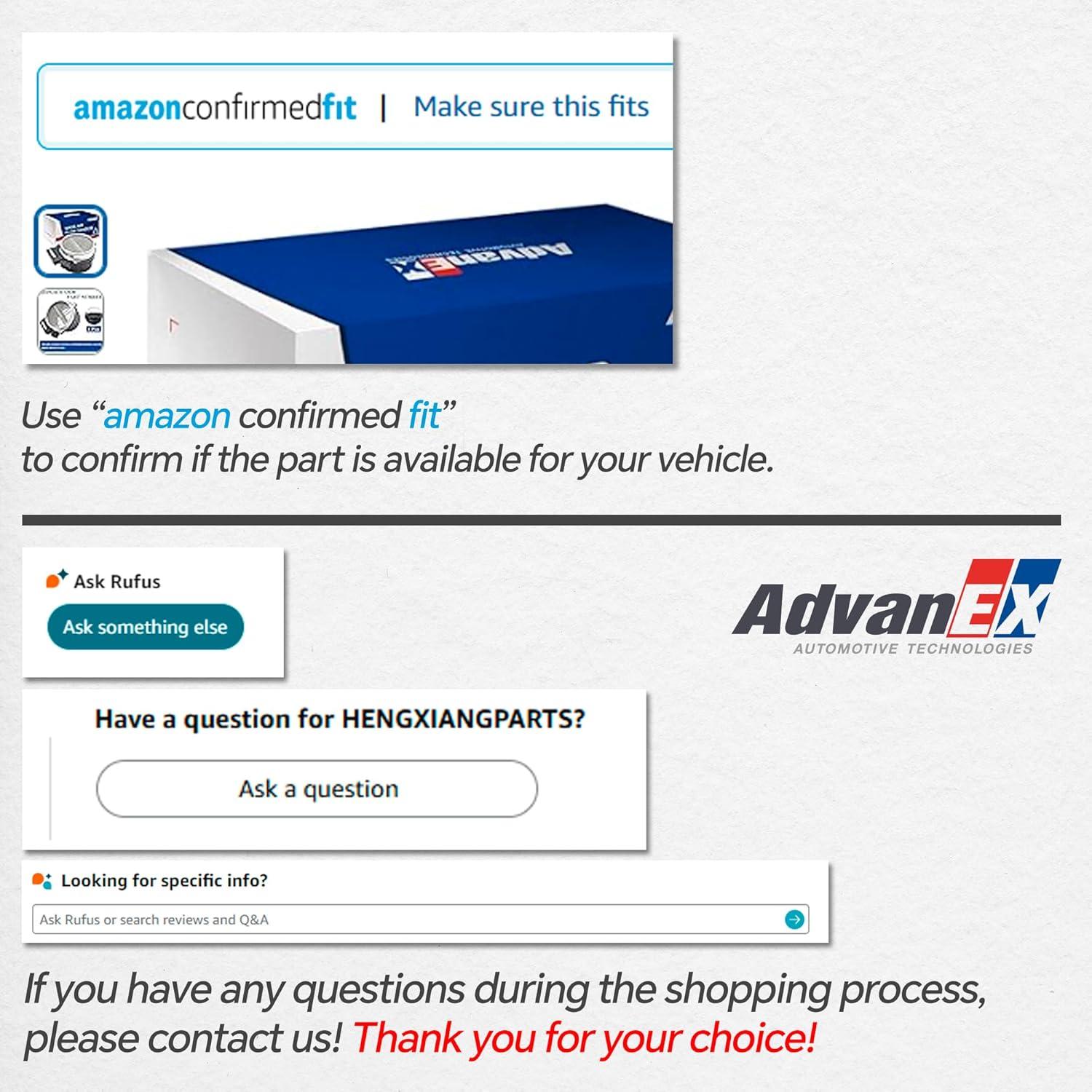 Sensor de Oxígeno O2 AdvanEX Compatible Ford y Mazda 2PCS