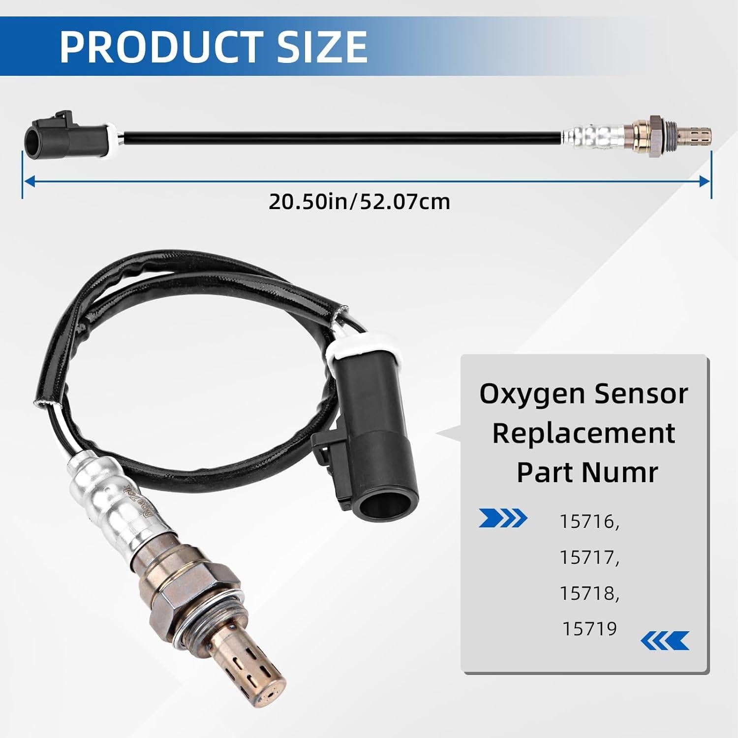Sensor de Oxígeno BoaTok 15717 Compatible Ford y Lincoln